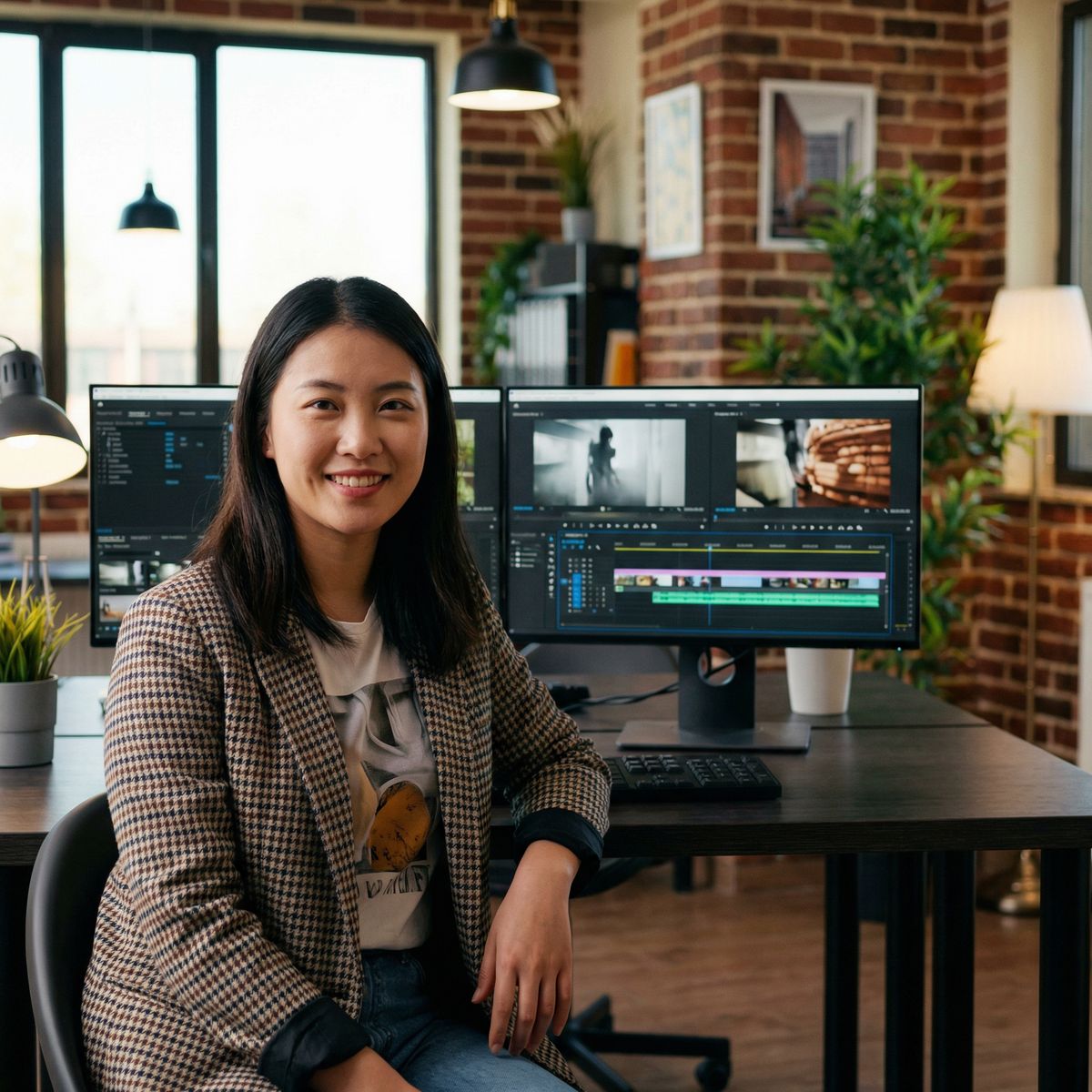 国产视频剪辑师